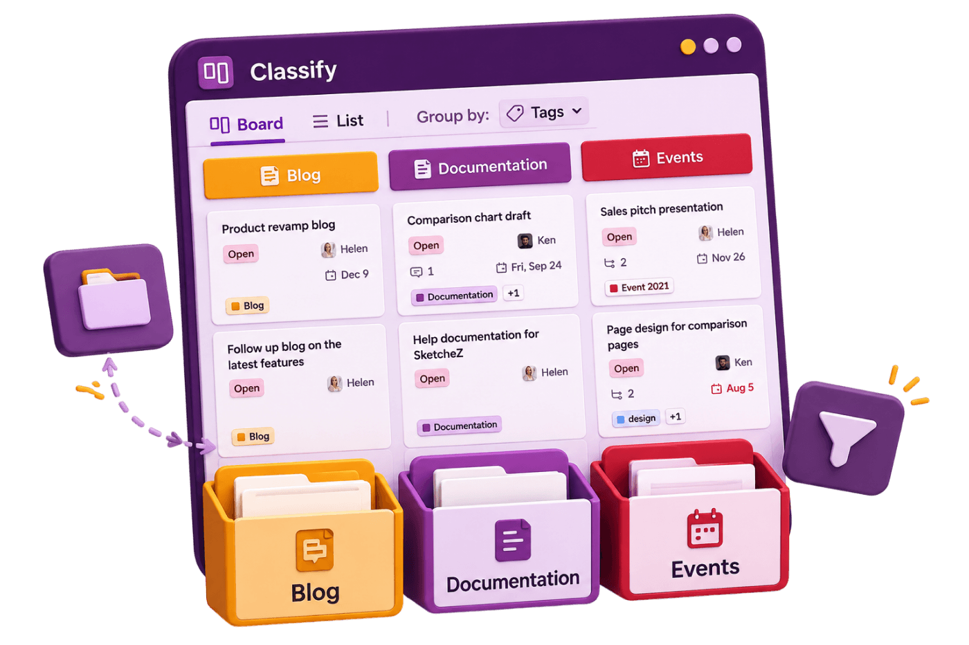 Task categorization
