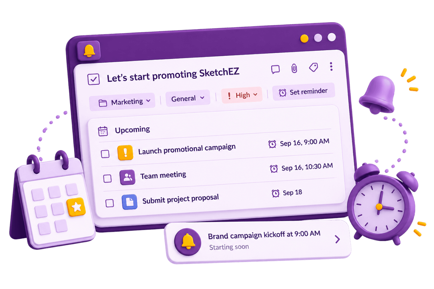 Schedules and Timelines UI